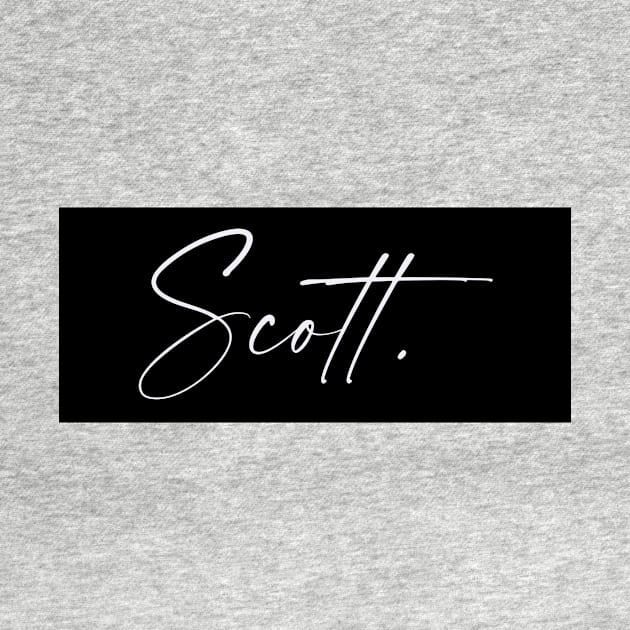 Scott Name, Scott Birthday by flowertafy